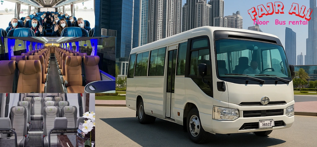 22 Seater Bus Rental Dubai