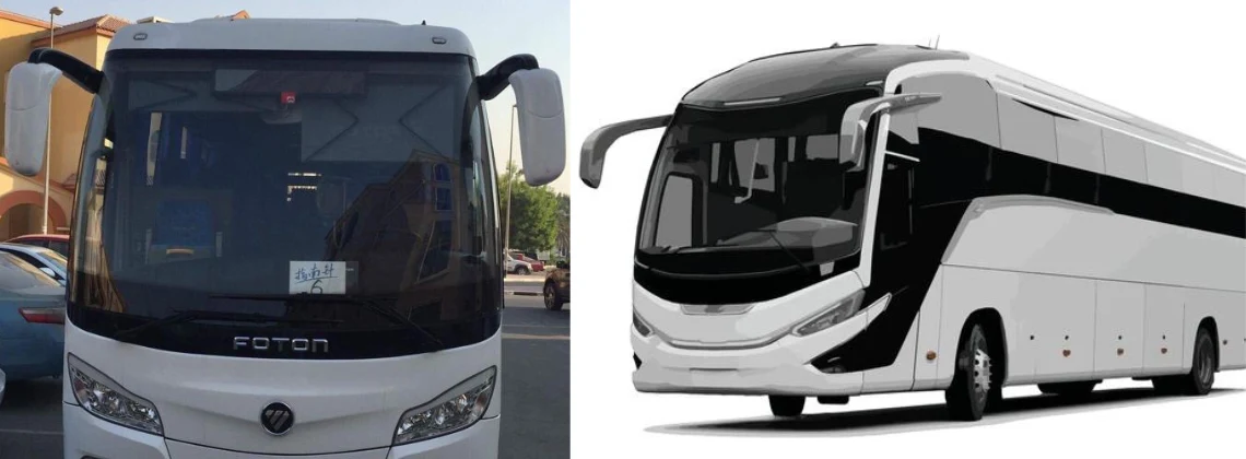 50 seater luxury bus rental dubai